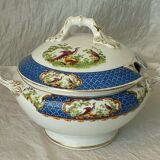 PORCELAIN SAUSAGE BY WILTON WARE DECOR A L'OISEAU