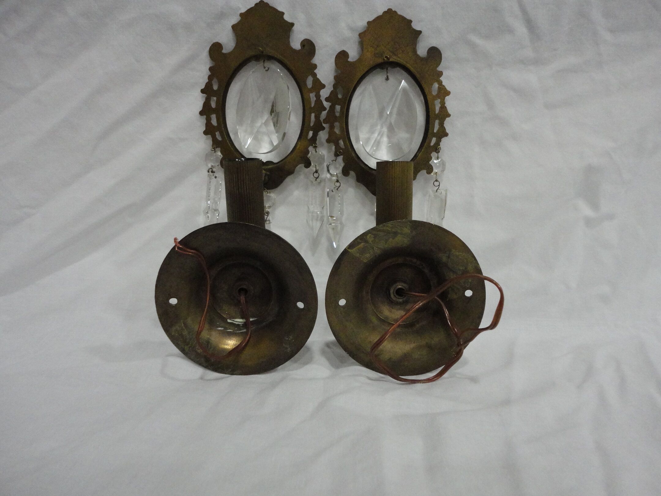 Paire d'appliques style baroque