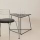 Table d'appoint triangulaire OTI Ikea par Niels Gammelgaard Circa 1980