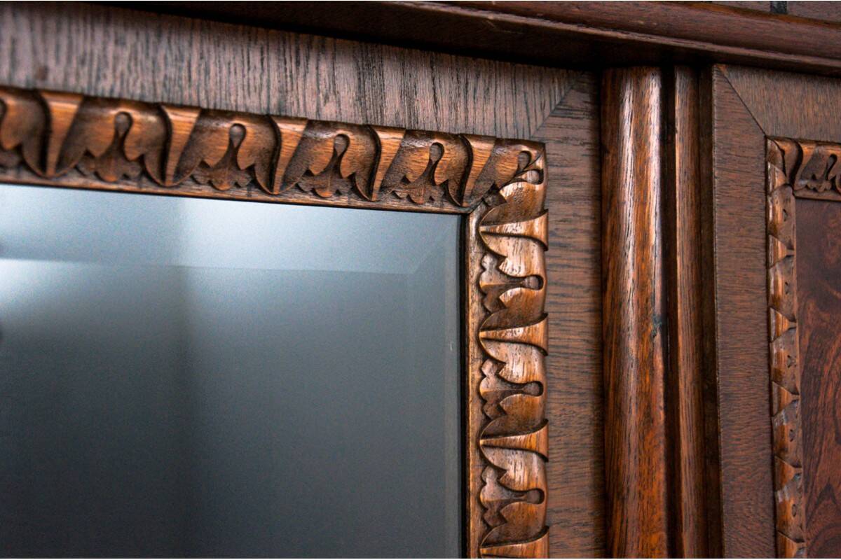 Cabinet set on lion's paws, Germany, early 20th century.