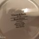 Set of 6 hollow plates Villeroy and Boch model Bauernblume