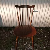 Ancienne chaise bistrot Baumann menuet bois vintage