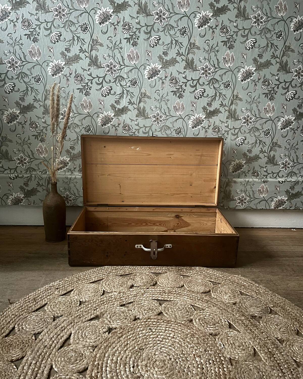 Coffre vintage de rangement