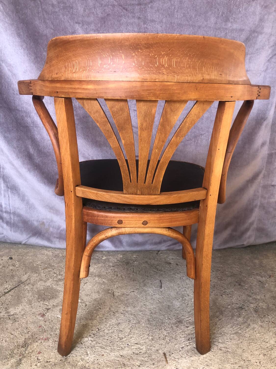 Beech office chair