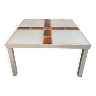 Table basse en céramique, années 1950-1960