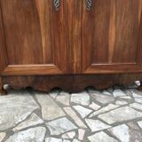 Wardrobe Louis XV Poitou from XIXth in walnut