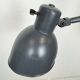 Grey Painted Industrial Scissor Wall Lamp, 1960s