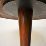 Designed Mahogany Round Dining Table, 1969