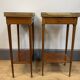 Paire de chevets style Louis XVI en acajou