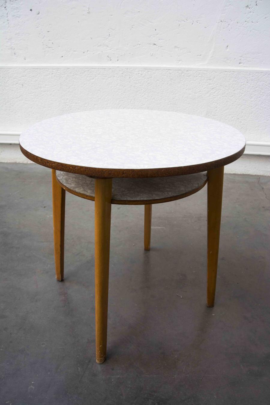 Formica side table