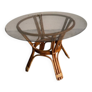 table bambou des années