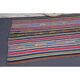 Vintage Turkish Hand-Knotted Wool Cotton Pink Kilim Area Rug 170x245