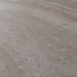 Rectangular travertine coffee table, circa 1970