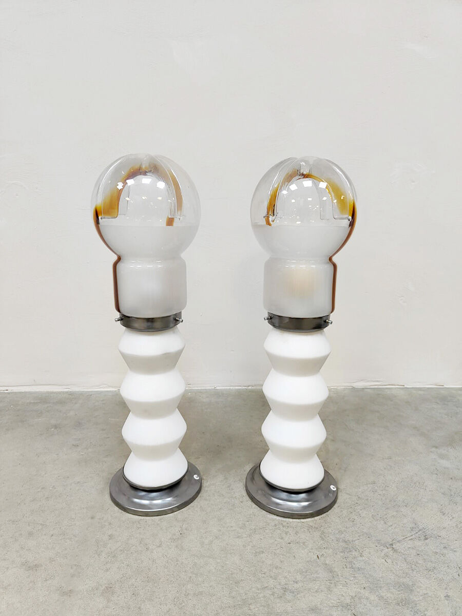 Vintage Italian space age floorlamp