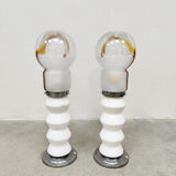 Vintage Italian space age floorlamp