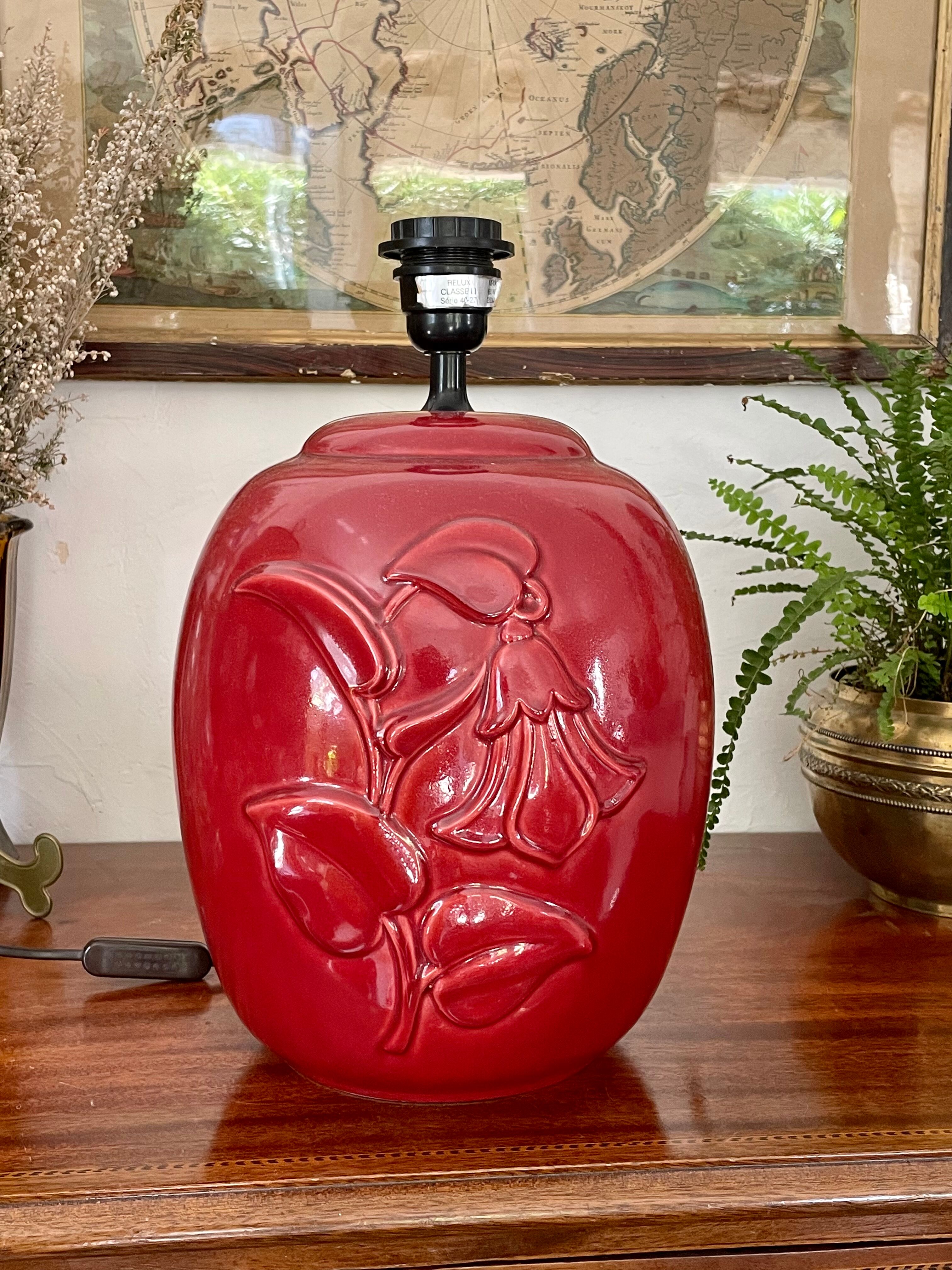 Vintage Italian ceramic lamp