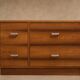 Rio rosewood commode, Swiss, circa 1970.