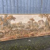 Tapisserie tenture murale encadrée, 1950