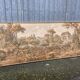 Gobelin French framed wall hanging tapestry AUBUSSON 1950