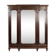 Mirror doors wardrobe