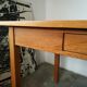 Oak wood farm table