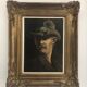 Portrait à l’huile d’homme âgé