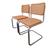 Cesca b32 Chair, Light Beech - Marcel Breuer - Stamped (12 available)