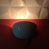 Half basin ceramic wall lights 1970