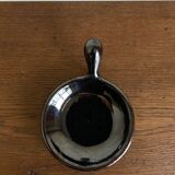 Black glazed earthenware dish 1960