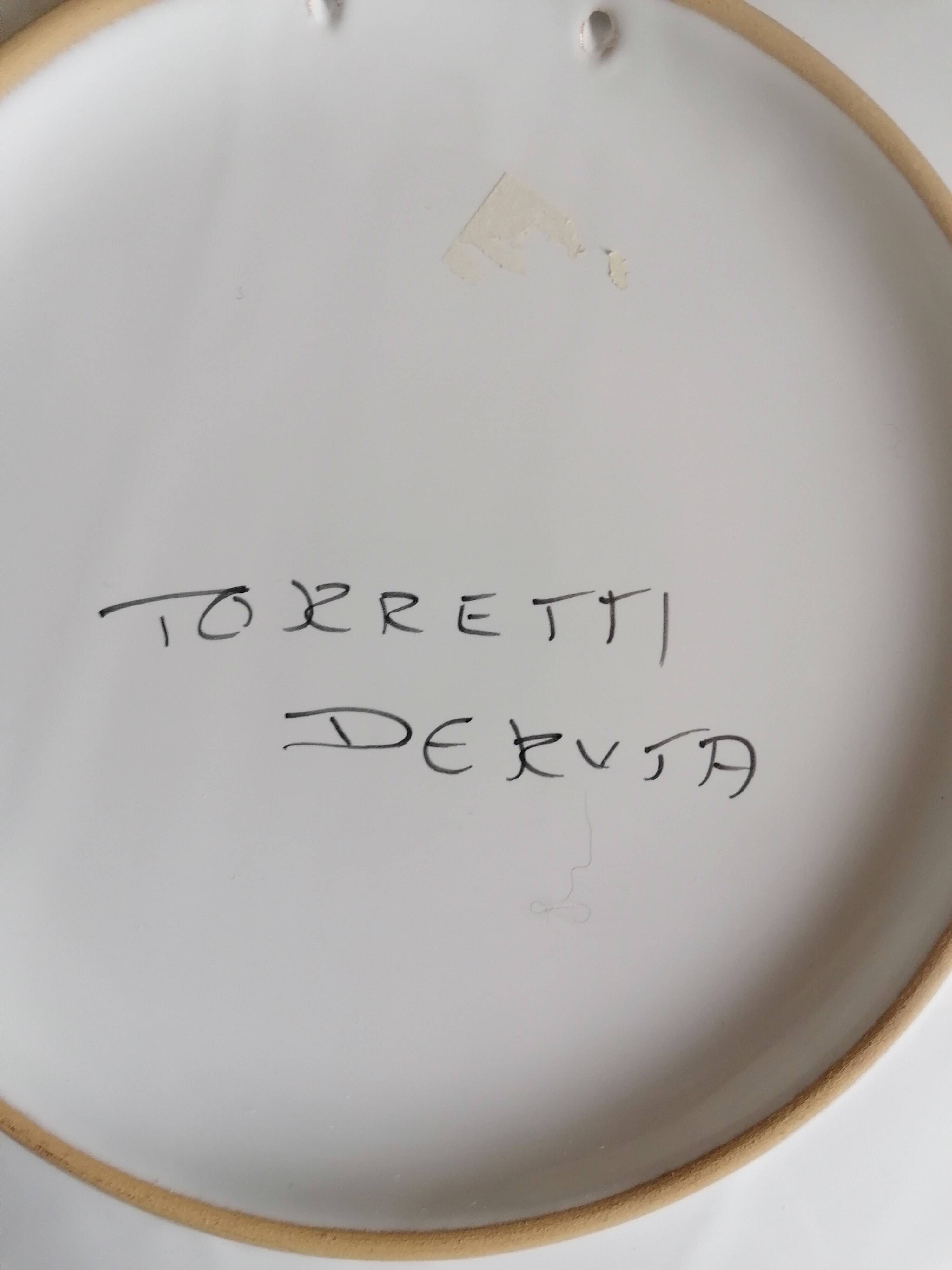 Assiette Raffaellesco de Deruta
