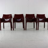 413 Chairs by Mario Bellini for Cassina Italy