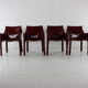 413 Chairs by Mario Bellini for Cassina Italy