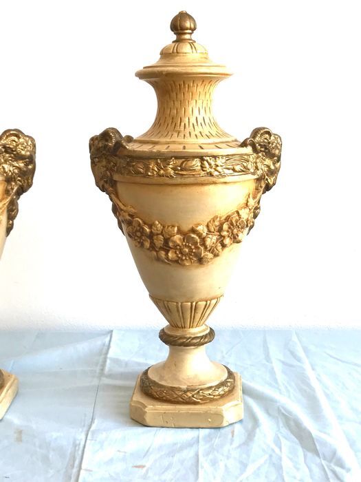 Paire de cassolettes - xixe - louis xvi