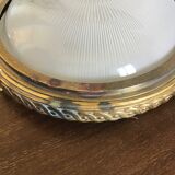 Pair of art deco ceiling lamps