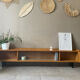 Vintage wooden row from the 50s-60s