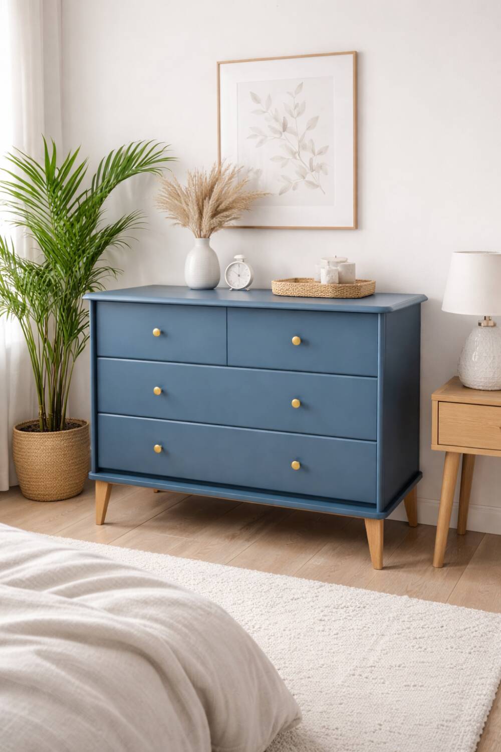 Commode blue ganne