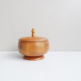 wooden box mid century