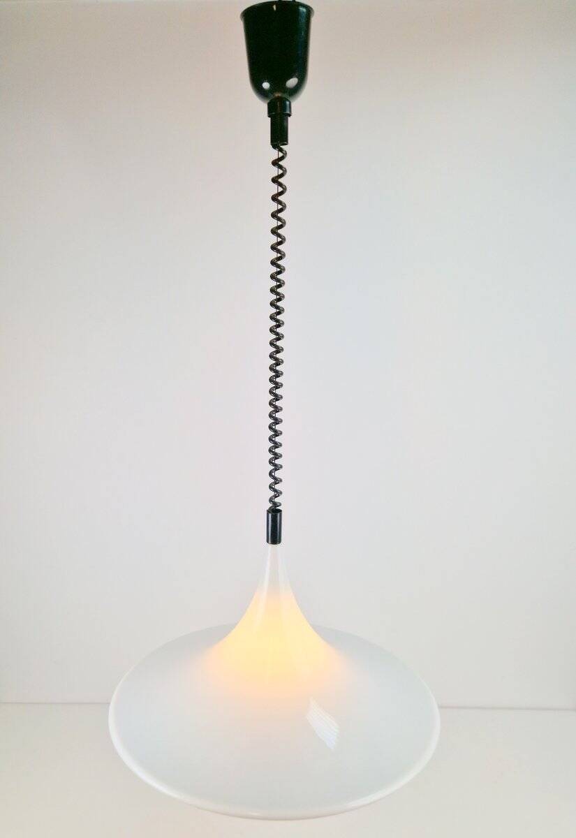 Vintage Space Age Witch Hat Pendant Lamp by Harco Loor, 1980