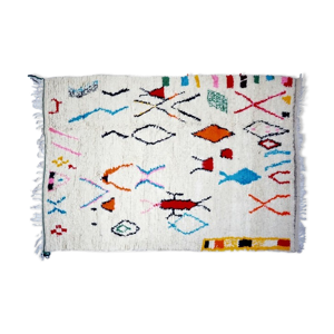 Tapis berbère coloré