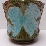 Pair of cached old dabbling jars