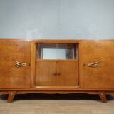 Art Deco walnut style sideboard