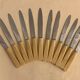12 resin knives in original box, jeweler goldsmith of Bayonne Gommez Saez