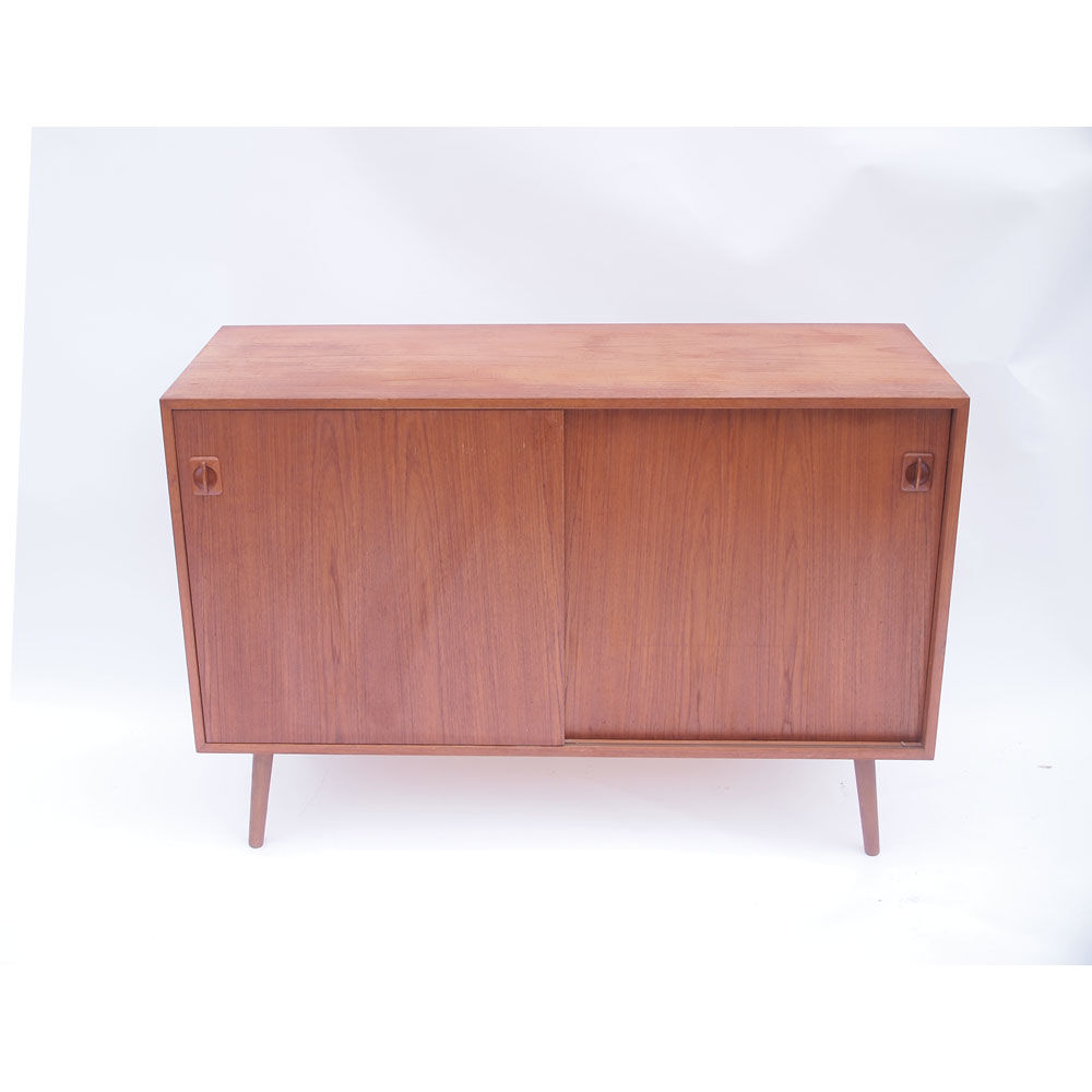 Scandinavian row vintage Danish sliding doors