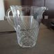 Carafe / Pitcher in cut crystal 1950s/1960s