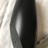 Retractable wood design hook black wood