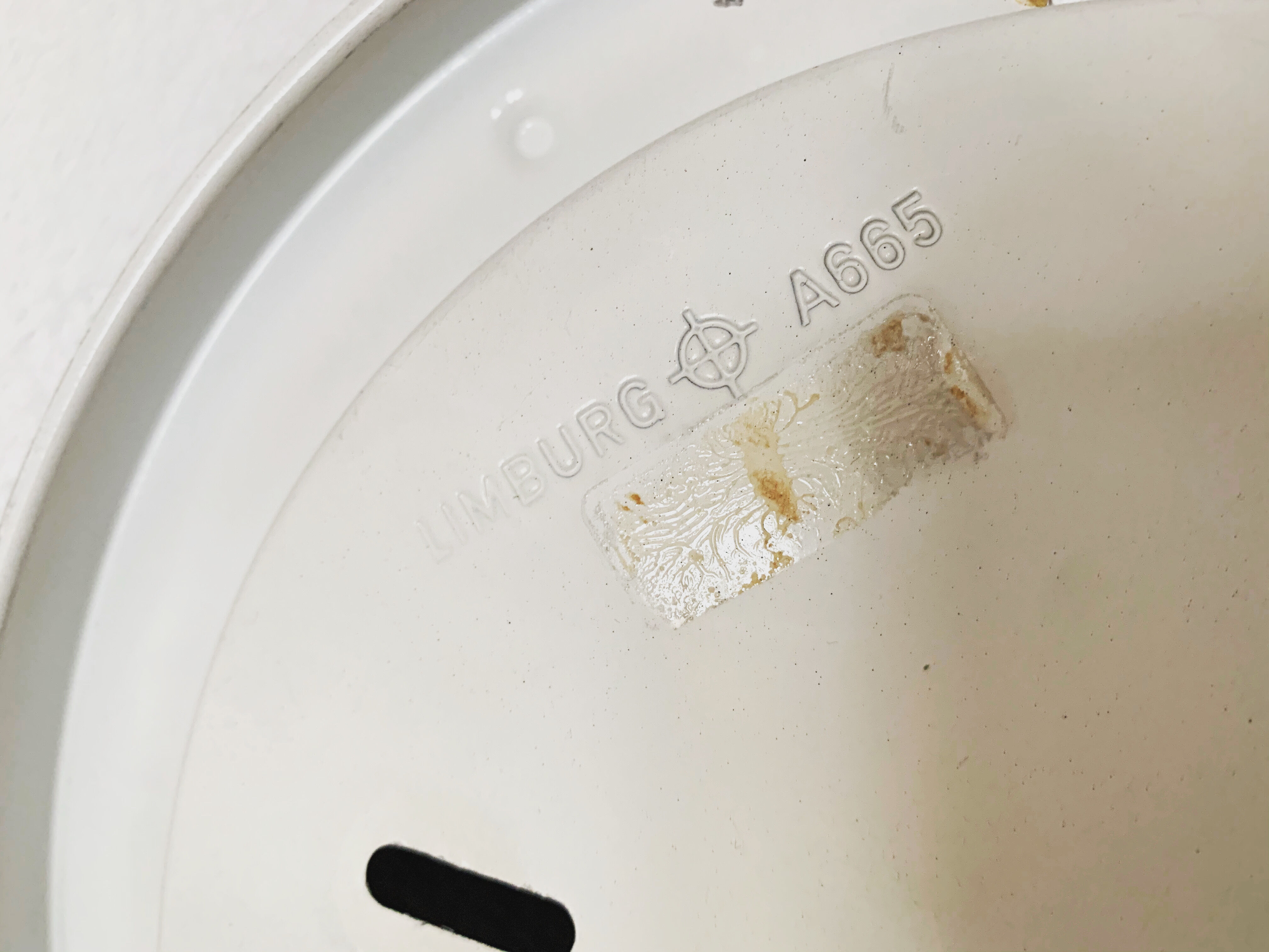 Iiron ring design wall or ceiling lamp by Limburg