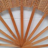 Giant rattan cane fan 200 cm