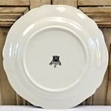 6 dessert plates dessert Gien the children at the press Dionysos 1938/1960