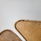 Rabane and leather suspension