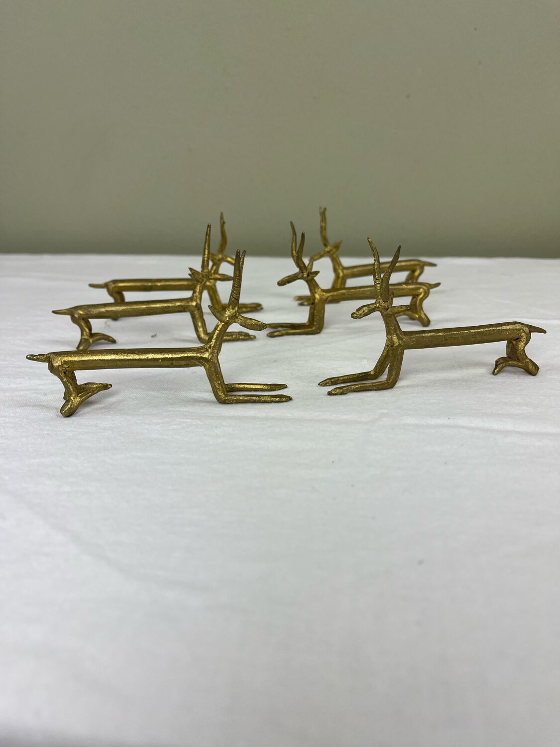 Brass knife holders